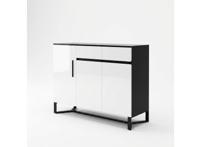 Sideboard cupboard highboard cabinet buffet 3 doors 2 drawers