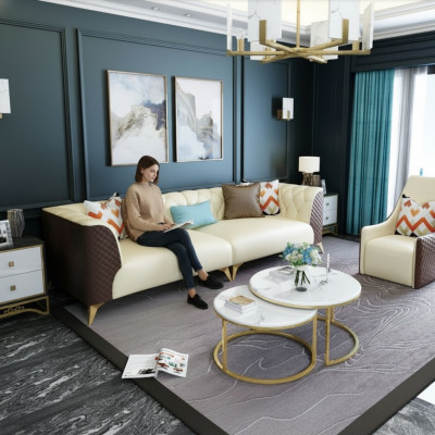 Designer couch table round tables round sofa metal glass decor side living