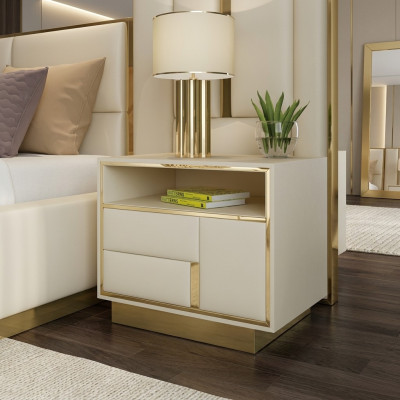 Night table console side table bedroom designer metal tables consoles