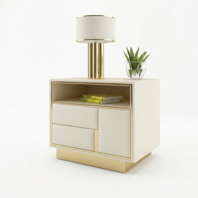 Night table console side table bedroom designer metal tables consoles