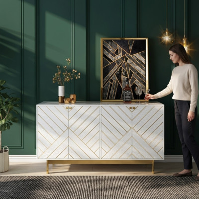 Designer dresser, decorative chest of drawers, cabinet, XXL designer.