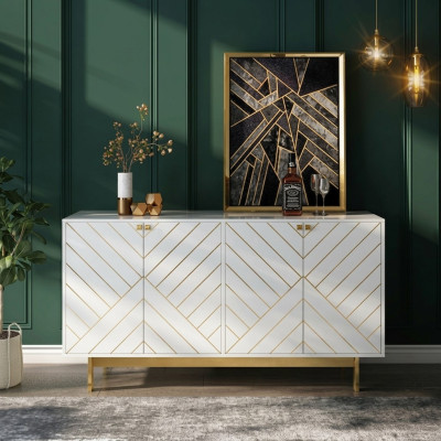 Designer dresser, decorative chest of drawers, cabinet, XXL designer.