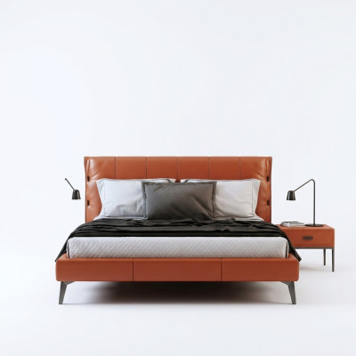 Double bed, bed, marriage bed, design, luxury, luxury, upholstered bed, designer bed, fabric
