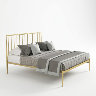 Italian leather designer furniture bed double bedroom 180x200cm