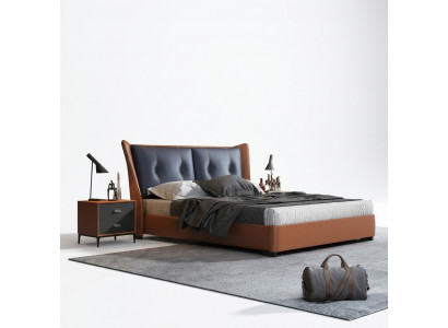 Italian designer furniture bed double bedroom 180x200cm new