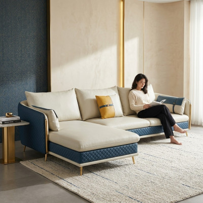 Corner sofa couch cushion living landscape corner sofas set L shape