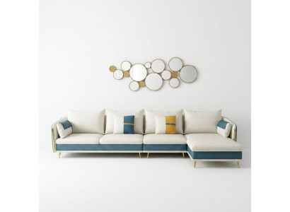 L-shaped living landscape corner sofa couch design upholstery set new corner sofa