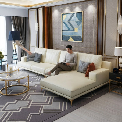 Design upholstered couch landscape corner sofa upholstered suite seating sofa