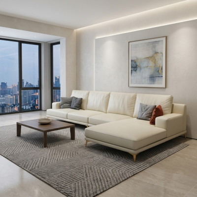 Design upholstered couch landscape corner sofa upholstered suite seating sofa
