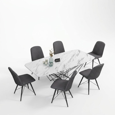 Design table dining table metal tables office conference dining room dining area