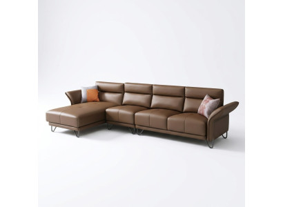 Living area corner sofa L-shape armchair set modern sofa corner couch