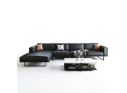 Modern sofa corner suite L shape upholstered seating corner couch leather sofa sofas