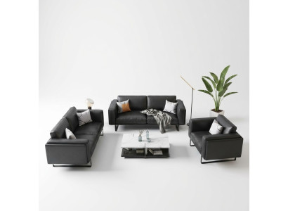 Luxury furniture sofa set couch sofa upholstery 3 2 1 couches new leather sofa
