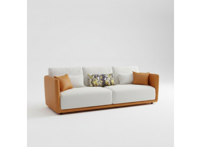 Sofa 4-seater with coffee table big XXL couch sofas living room