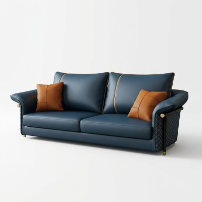 Design Sofa 3 Seater Living Room Couch Decor Couches Upholstered Sofas New XXL