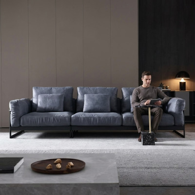 Design sofa 3-seater living room couch sofas upholstery sofas XXL