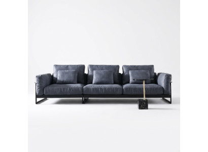 Design sofa 3-seater living room couch sofas upholstery sofas XXL