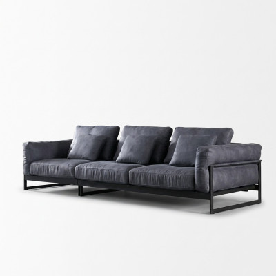 Design sofa 2-seater living room couch sofas upholstery sofas new XXL