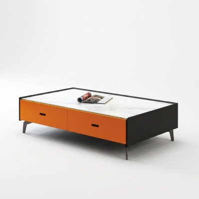 Italian style furniture coffee table glass tables designer table living room
