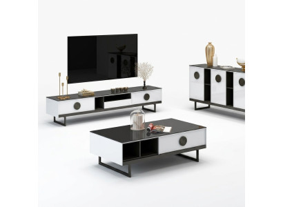Dresser + Coffee Table + RTV Sideboard New Italian Designer Furniture