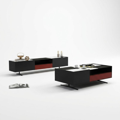 Living room cabinet sideboard RTV chest of drawers TV cabinet modern decor lowboard