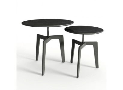 Set of 2 Deco Coffee Tables Side Tables Designer Living Room Tables