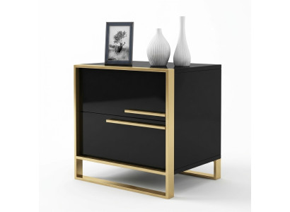 Design nightstand console luxury side table bedroom metal consoles