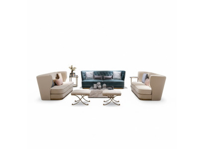 Italian style sofa set couch complete set 3+2+2 seater sets