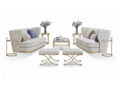 Sofa 2 Seater Luxury Designer Couch New Sofa Luxury Upholstery Sofas Two-Seater New