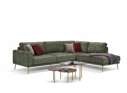 Design fabric L-shaped couch living landscape corner sofa suite modern sofa upholstery