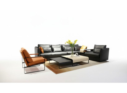 Italian leather style living room furniture corner sofa couch upholstery suite corner couch