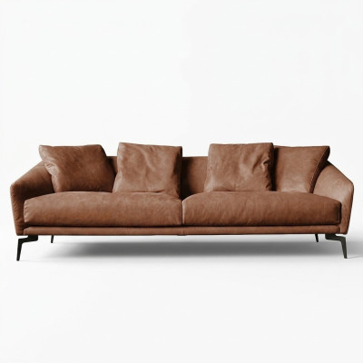 Design Italian furniture 2-seater sofa couch upholstery lounge club couches
