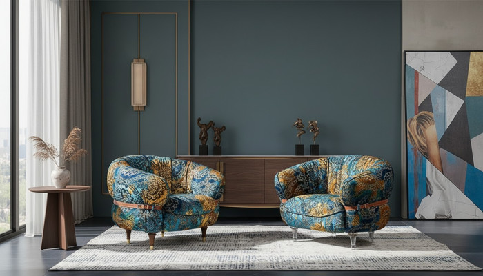 Armchair Club Lounge Designer TV Sofa Chair Chairs Upholstery Seat Furniture Textile