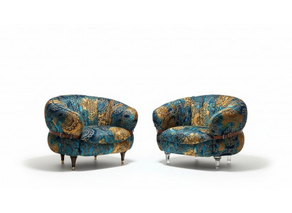 Armchair Club Lounge Designer TV Sofa Chair Chairs Upholstery Seat Furniture Textile