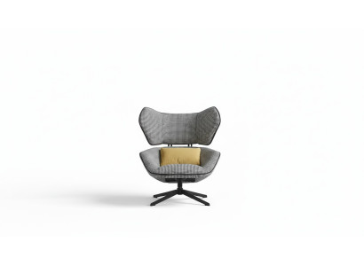 Lounge Luxury Television Club Upholstered Seat Design Armchair Couch Sofa Relax Fabric