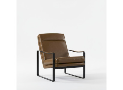 Armchair Design Couch Sofa Relax Leather Lounge Luxury TV Club Upholstered Seat