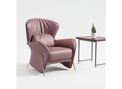 Armchair Design Couch Sofa Relax Leather Lounge Club Upholstery Seat Luxury Leather S