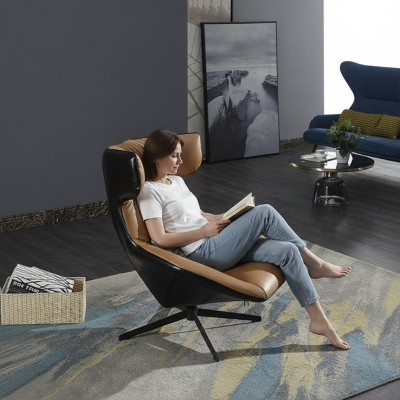 Lounge wing chair club designer furniture TV sofa chair chairs upholstered seat