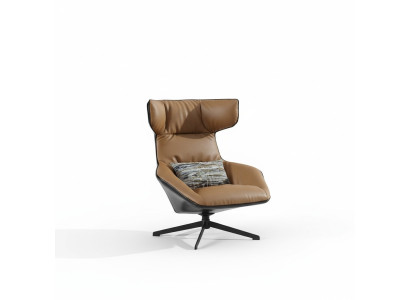 Lounge wing chair club designer furniture TV sofa chair chairs upholstered seat