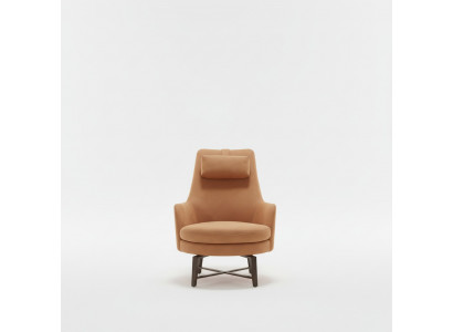 Club Cushion Luxury Wing Chair Relax Armchair Design Couch Sofa Seat Leather Lounge