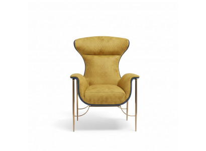 Design armchair lounge club TV chair chairs relax conference office new metal