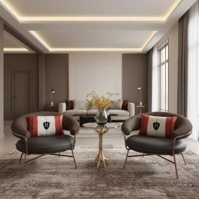 Designer armchair luxury chair upholstery cocktail relax bar lounge club chairs furniture
