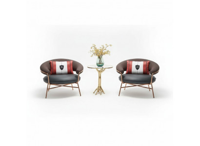 Designer armchair luxury chair upholstery cocktail relax bar lounge club chairs furniture