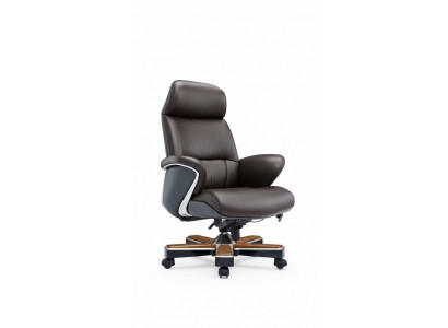 Kunstleder Sessel in Schwarz modern elegant