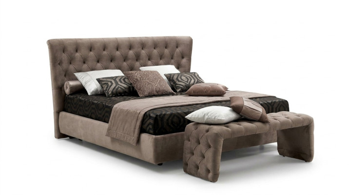 Bed Cushion Design Luxury Double Hotel Beds Chesterfield Sleep Room