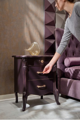 Night console table side decor bedroom dresser cabinet tables