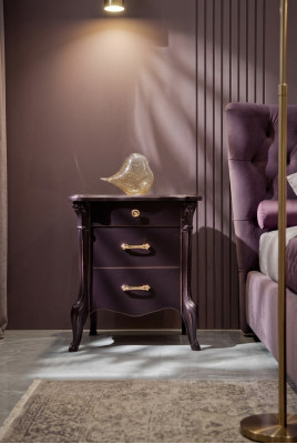 Night console table side decor bedroom dresser cabinet tables