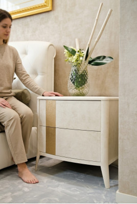 Nightstand night cabinet console dresser side table with drawer console designer
