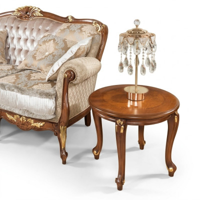 Side table, round table, coffee table, sofa table, living room, round design tables
