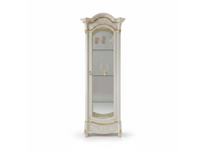 Classic corner display cabinet corner cabinet glass wood display case furniture glass cabinet display case